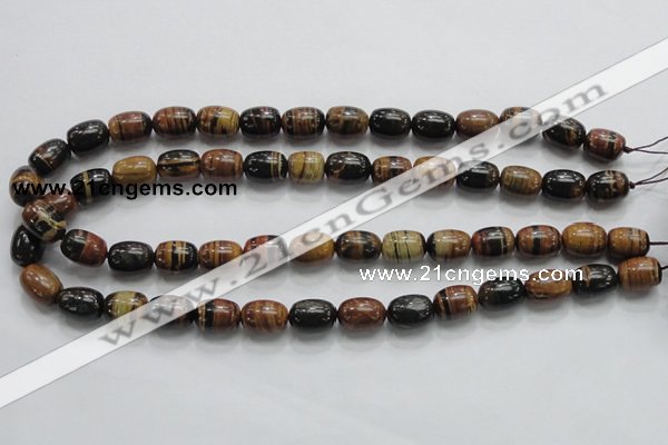 COP207 15.5 inches 10*14mm egg-shaped natural brown opal gemstone beads