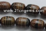 COP208 15.5 inches 13*18mm egg-shaped natural brown opal gemstone beads