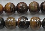 COP223 15.5 inches 14mm round natural brown opal gemstone beads