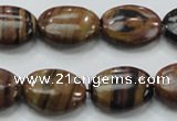 COP232 15.5 inches 15*20mm oval natural brown opal gemstone beads