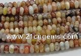 COP301 15.5 inches 2*4mm rondelle brandy opal gemstone beads wholesale