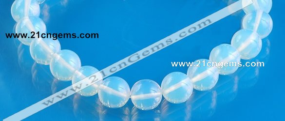 COP31 round shape 14mm translucent opal gemstone beads Wholesale