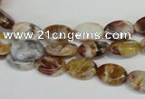 COP314 15.5 inches 8*12mm oval brandy opal gemstone beads wholesale