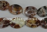 COP316 15.5 inches 13*18mm oval brandy opal gemstone beads wholesale