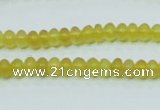 COP350 15.5 inches 4*6mm rondelle yellow opal gemstone beads wholesale