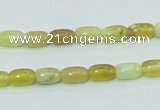 COP356 15.5 inches 5*8mm rice yellow opal gemstone beads wholesale