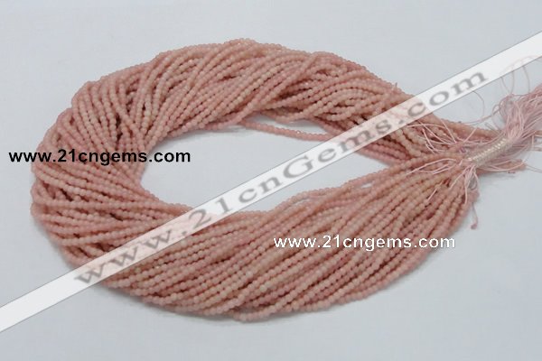 COP400 15.5 inches 3mm round Chinese pink opal gemstone beads