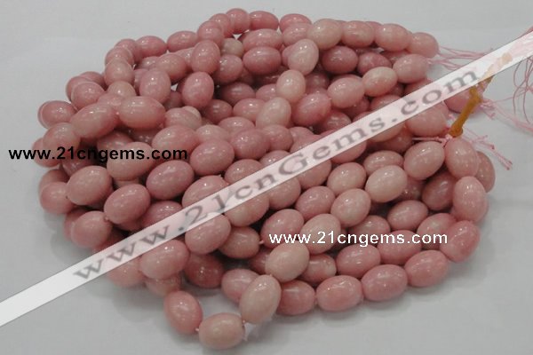 COP410 15.5 inches 13*18mm rice Chinese pink opal gemstone beads