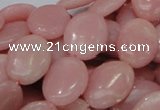 COP420 15.5 inches 18*25mm oval Chinese pink opal gemstone beads