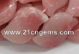 COP423 15.5 inches 18*30mm marquise Chinese pink opal gemstone beads