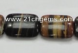 COP433 15.5 inches 18*25mm rectangle natural brown opal gemstone beads