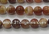 COP502 15.5 inches 10mm round natural red opal gemstone beads