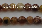 COP509 15.5 inches 6mm round natural red opal gemstone beads