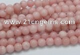 COP51 15.5 inches 5mm round natural pink opal gemstone beads