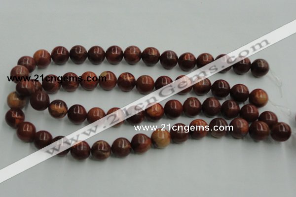 COP514 15.5 inches 14mm round red opal gemstone beads wholesale