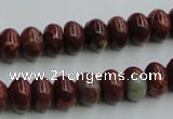 COP519 15.5 inches 6*10mm rondelle red opal gemstone beads wholesale