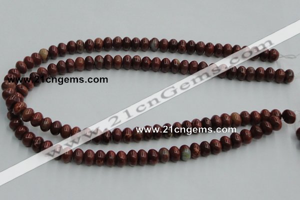 COP519 15.5 inches 6*10mm rondelle red opal gemstone beads wholesale