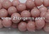 COP53 15.5 inches 10mm round natural pink opal gemstone beads