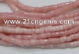 COP57 15.5 inches 2.5*3.5mm column natural pink opal gemstone beads