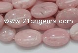 COP65 15.5 inches 14*18mm oval natural pink opal gemstone beads