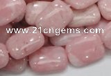 COP70 15.5 inches 13*18mm rectangle natural pink opal gemstone beads