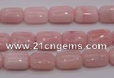 COP81 15.5 inches 8*12mm rectangle natural pink opal gemstone beads