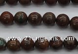 COP952 15.5 inches 8mm round green opal gemstone beads wholesale