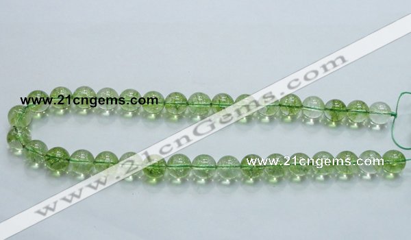 COQ04 16 inches 6mm round dyed olive quartz beads wholesale