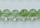 COQ05 16 inches 8mm round dyed olive quartz beads wholesale