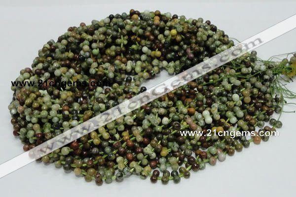 COS01 15.5 inches 5*9mm bone shape ocean stone beads wholesale