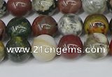 COS222 15.5 inches 8mm round ocean stone beads wholesale