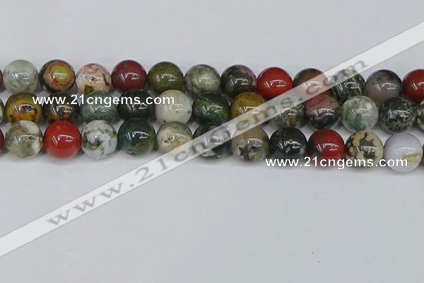 COS225 15.5 inches 14mm round ocean stone beads wholesale