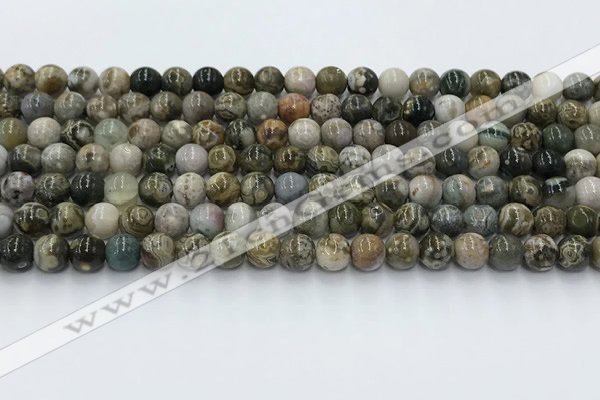 COS306 15.5 inches 6mm round ocean jasper beads wholesale