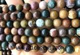 COS332 15 inches 8mm round ocean jasper beads wholesale