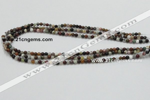 COS37 15.5 inches 4mm round ocean stone beads wholesale