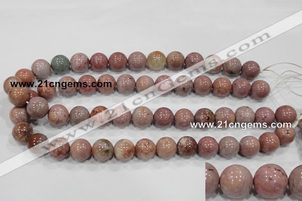 COS62 15.5 inches 13mm round ocean stone beads wholesale