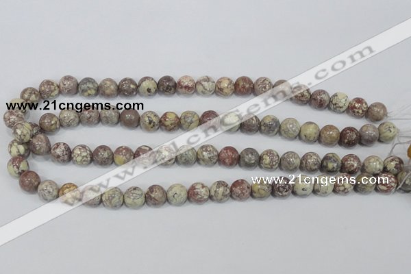 COT02 15.5 inches 10mm round osmanthus stone beads wholesale