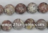 COT04 15.5 inches 14mm round osmanthus stone beads wholesale