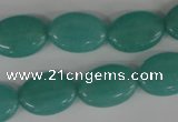 COV121 15.5 inches 13*18mm oval candy jade beads wholesale