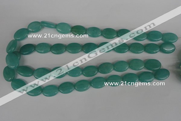 COV121 15.5 inches 13*18mm oval candy jade beads wholesale