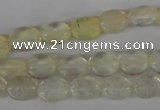 COV41 15.5 inches 8*10mm oval watermelon yellow beads wholesale