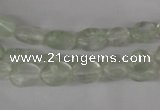 COV42 15.5 inches 8*10mm oval watermelon green beads wholesale