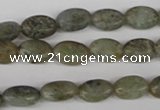 COV51 15.5 inches 8*12mm oval labradorite beads wholesale