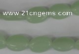 COV63 15.5 inches 10*14mm oval candy jade beads wholesale