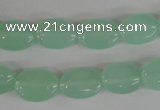 COV65 15.5 inches 10*14mm oval candy jade beads wholesale