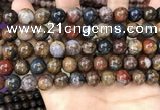 CPB1036 15.5 inches 10mm round pietersite gemstone beads