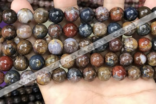 CPB1036 15.5 inches 10mm round pietersite gemstone beads