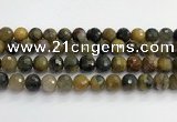 CPB1079 15.5 inches 12mm faceted round natural pietersite beads