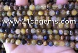 CPB1081 15.5 inches 6mm faceted round pietersite gemstone beads