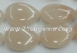 CPI05 15.5 inches 18*25mm flat teardrop pink aventurine jade beads